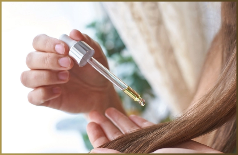 pielęgnacja włosów olejkiem